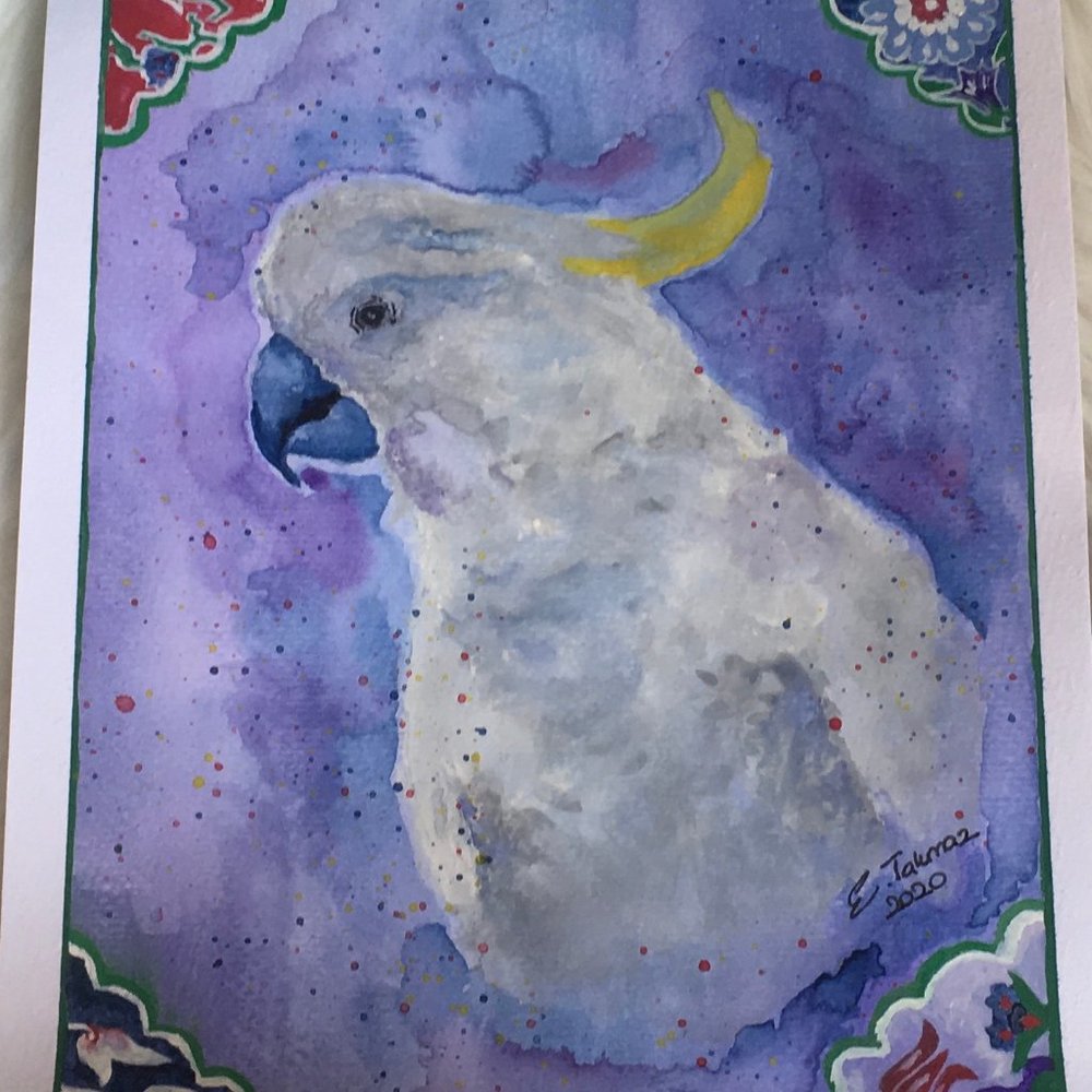Original SIGNED WATERCOLOR Paint - Picture 3 of 7